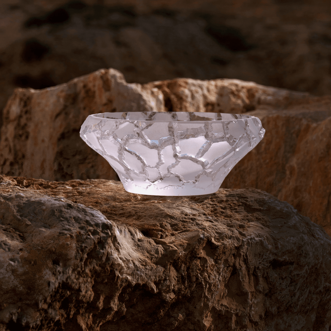 Lalique Caldera Bowl