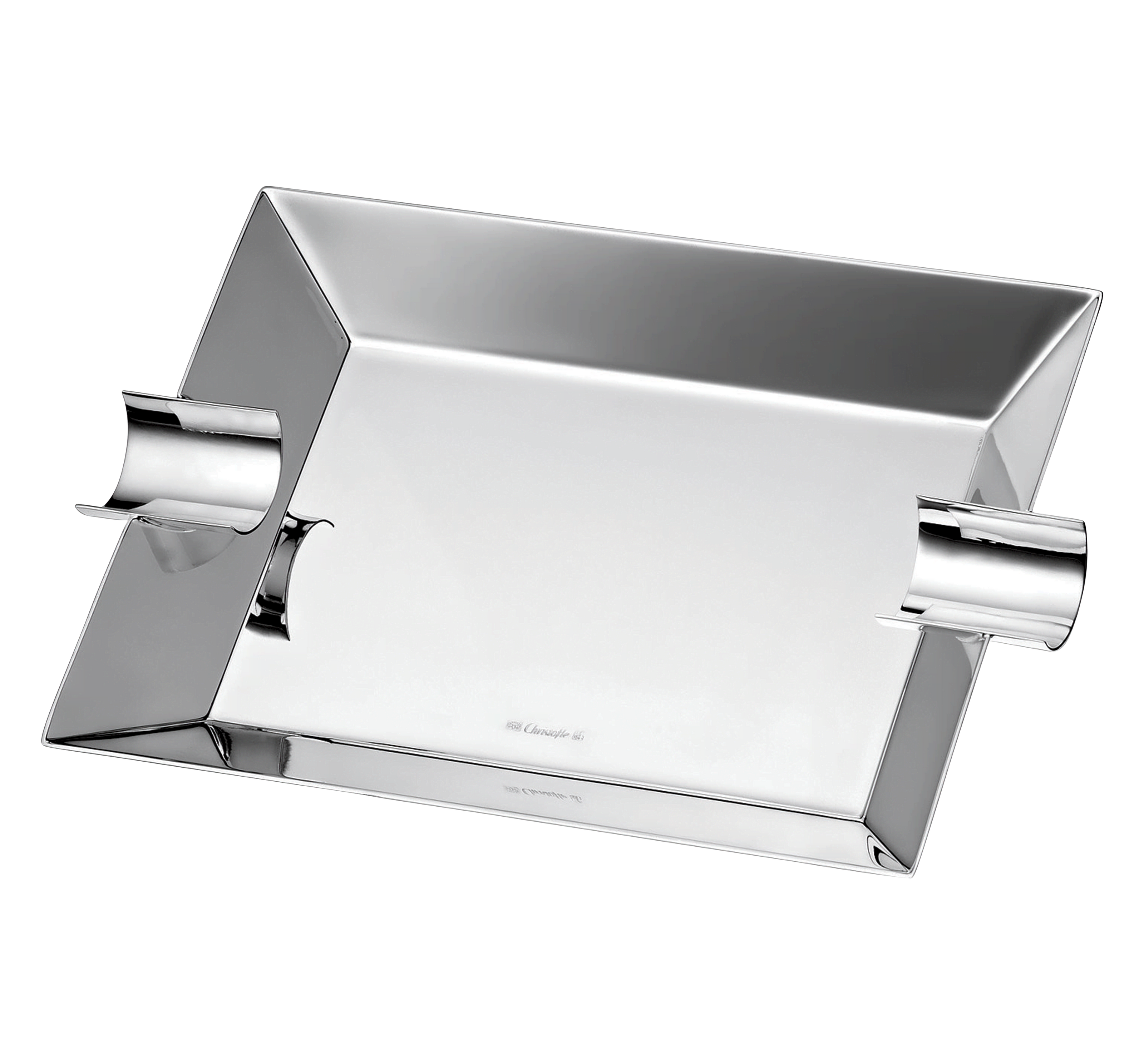 Christofle Uni Silver Plated Ashtray