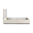 Michael Amini Pavira Bed with LED Lights - Stone