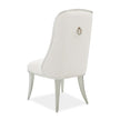 Michael Amini Penthouse Dining Side Chair - Ash Gray - Set of 2