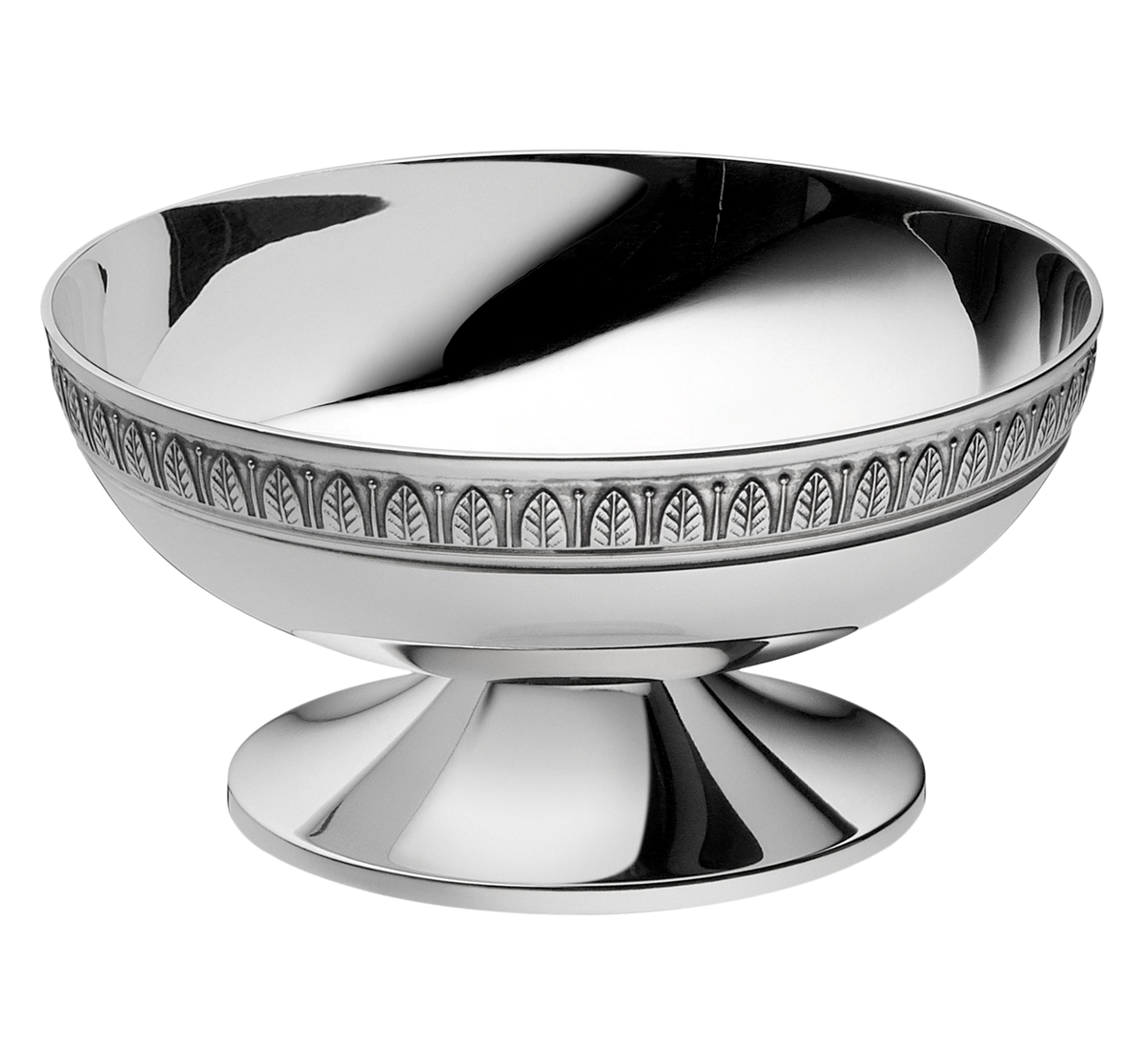 Christofle Malmaison Silver Plated Standing Bowl 3