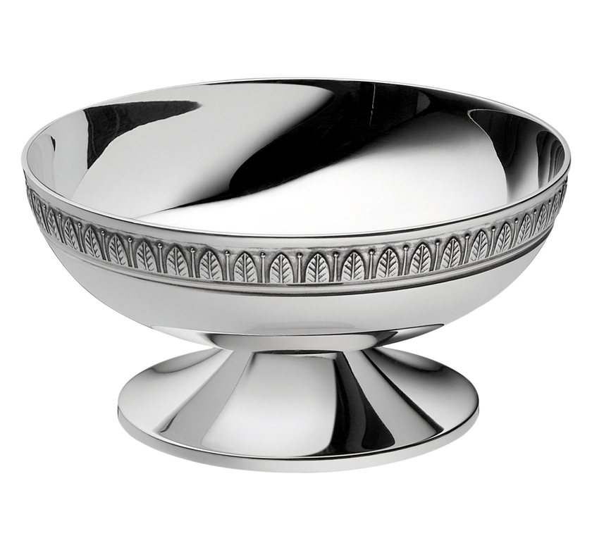 Christofle Malmaison Silver Plated Standing Bowl 3