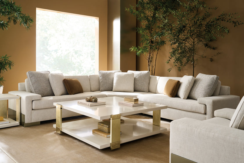 Caracole Upholstery I'M Shelf-Ish Sofa