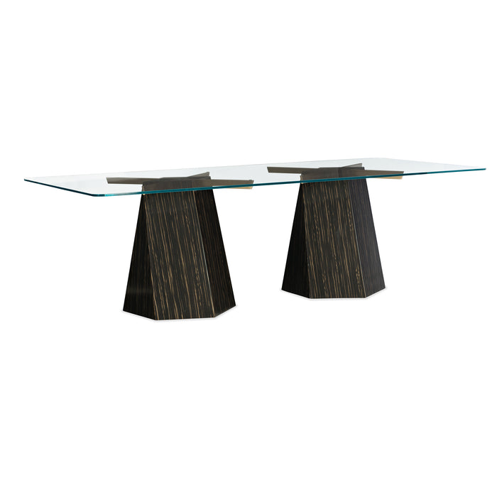 Caracole Modern Edge Vector Dining Table DSC