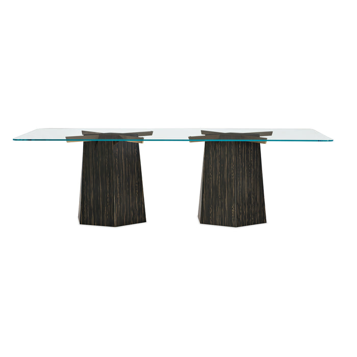 Caracole Modern Edge Vector Dining Table DSC