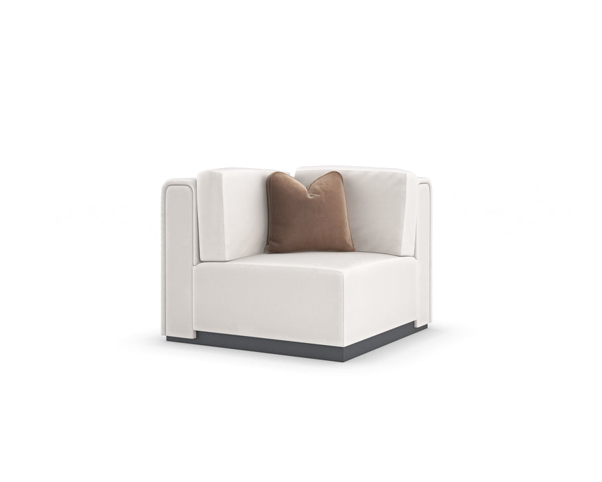 Caracole Modern La Moda Corner Chair DSC