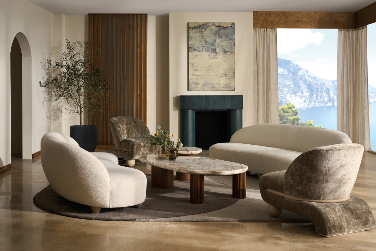Caracole Modern Resort Seychelles Accent Table