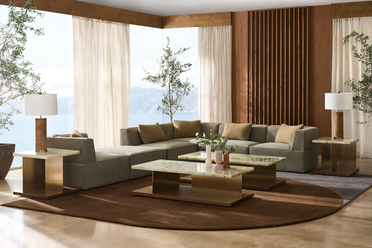 Caracole Modern Resort Cape Verde End Table