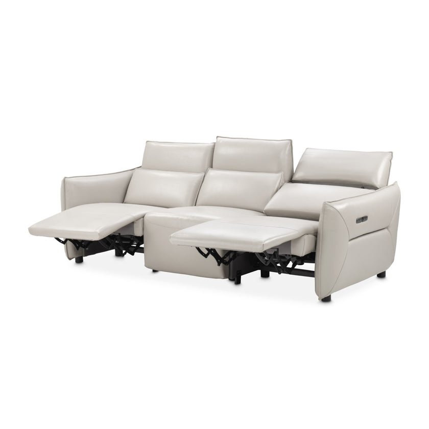 Michael Amini Verona 3-Piece Sectional - Light Gray