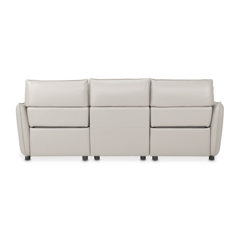 Michael Amini Verona 3-Piece Sectional - Light Gray