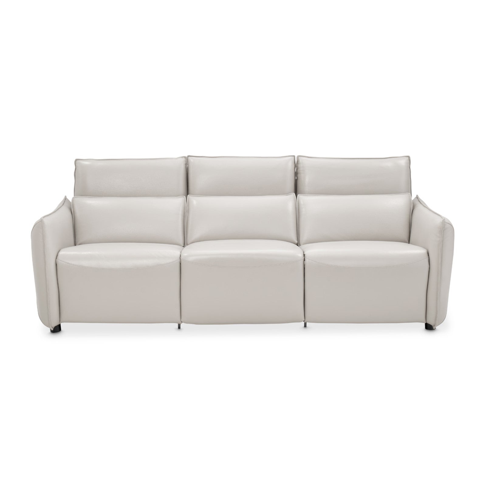 Michael Amini Verona 3-Piece Sectional - Light Gray