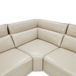 Michael Amini Verona 5-Piece Sectional - Light Gray
