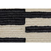 Feizy Maguire 8901F Transitional Abstract Rug in Ivory/Black