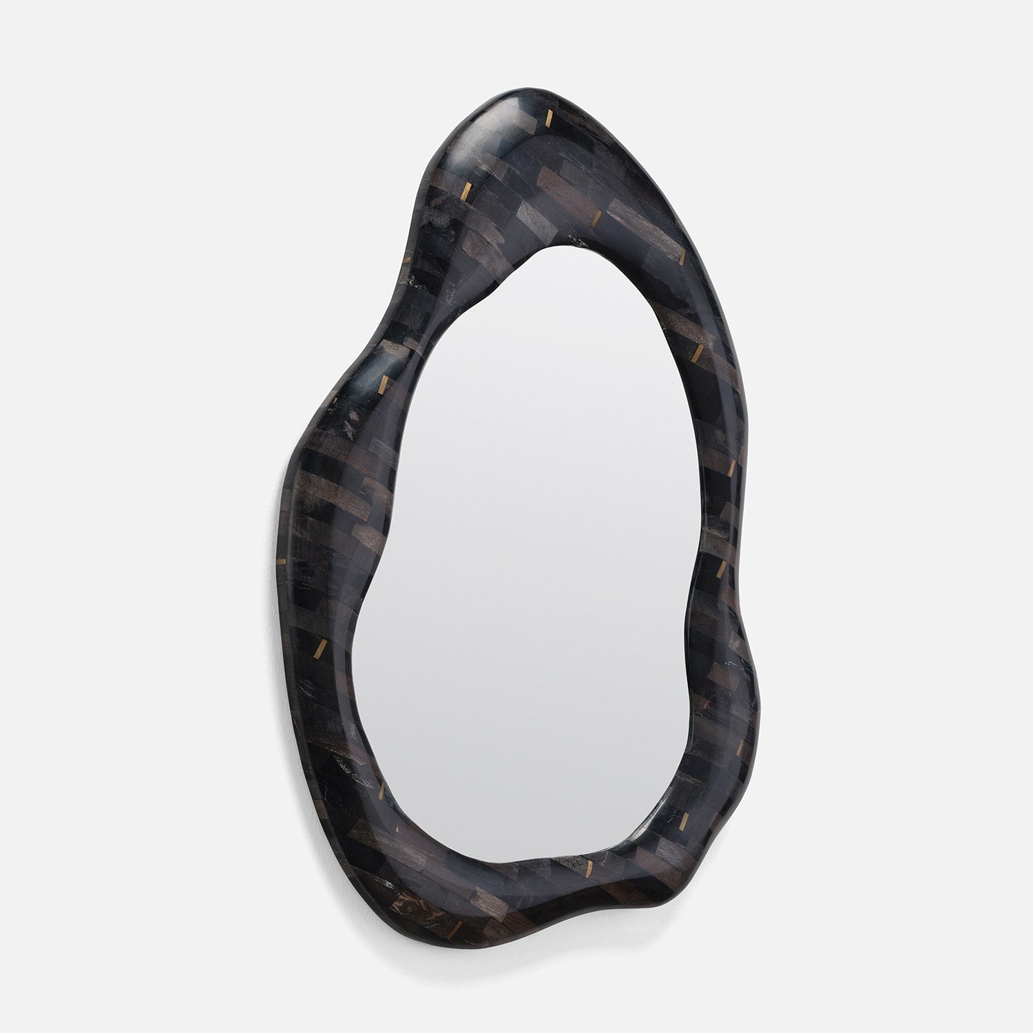 Joss Abstract Petrified-Wood Mirror