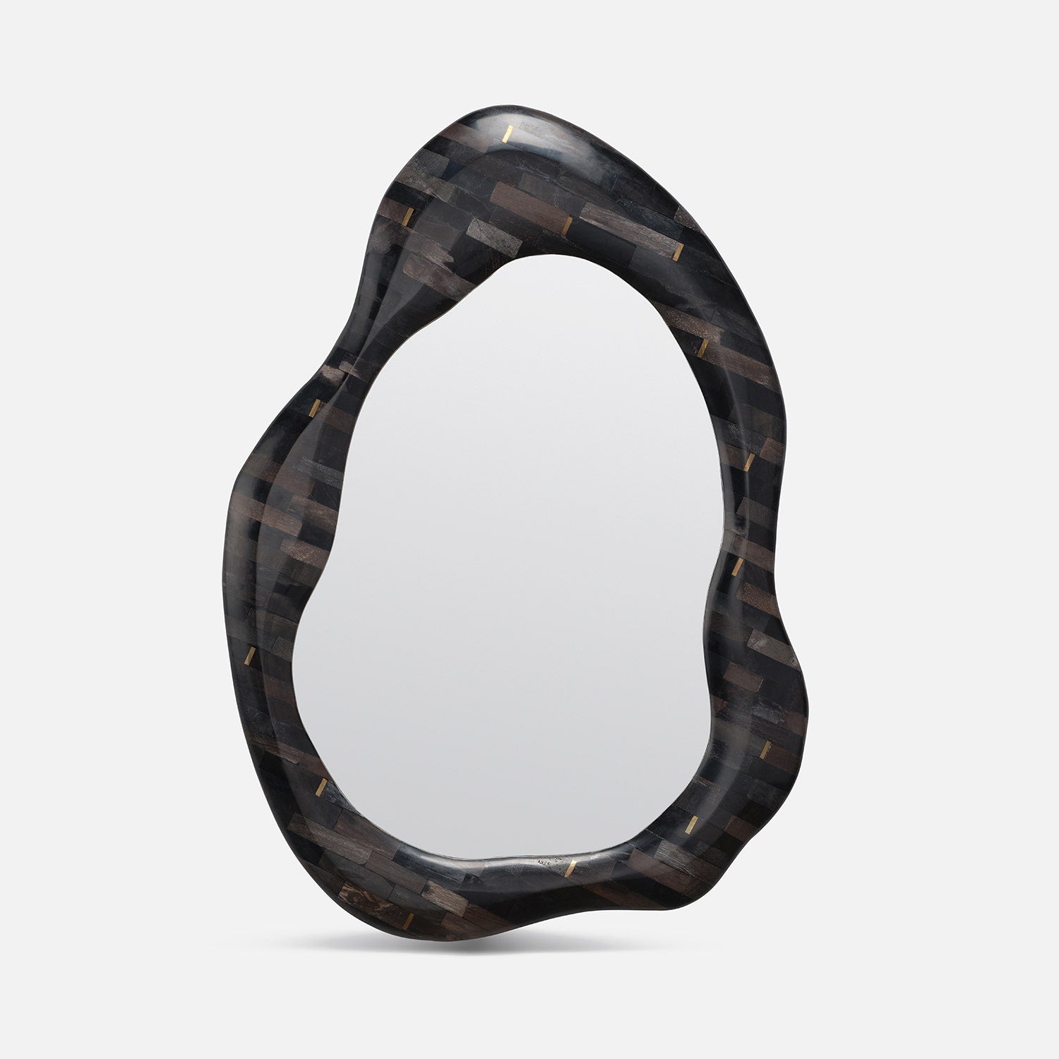 Joss Abstract Petrified-Wood Mirror