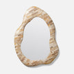 Joss Abstract Petrified-Wood Mirror