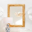 Neya Rectangular Rattan Mirror