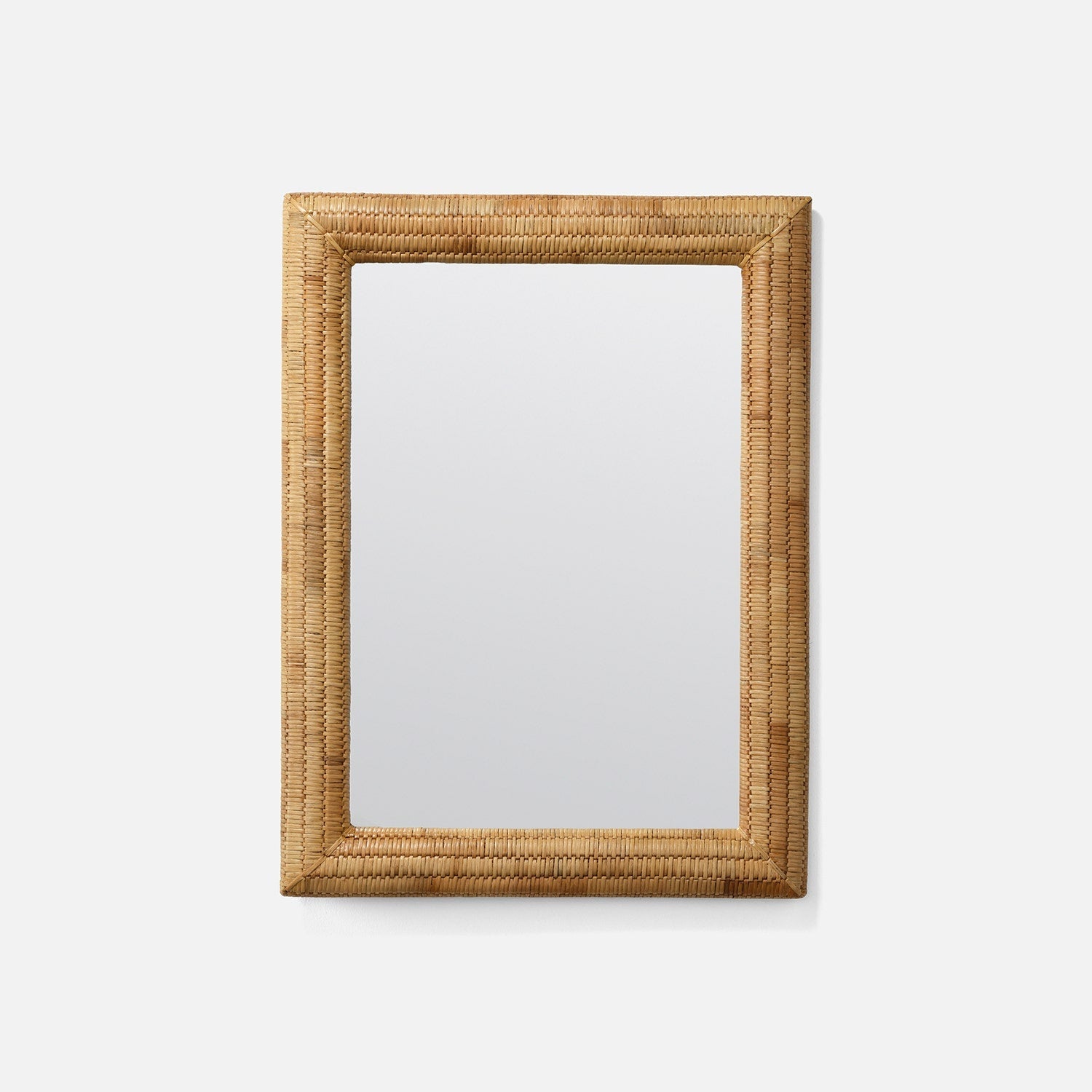 Neya Rectangular Rattan Mirror