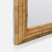 Neya Rectangular Rattan Mirror