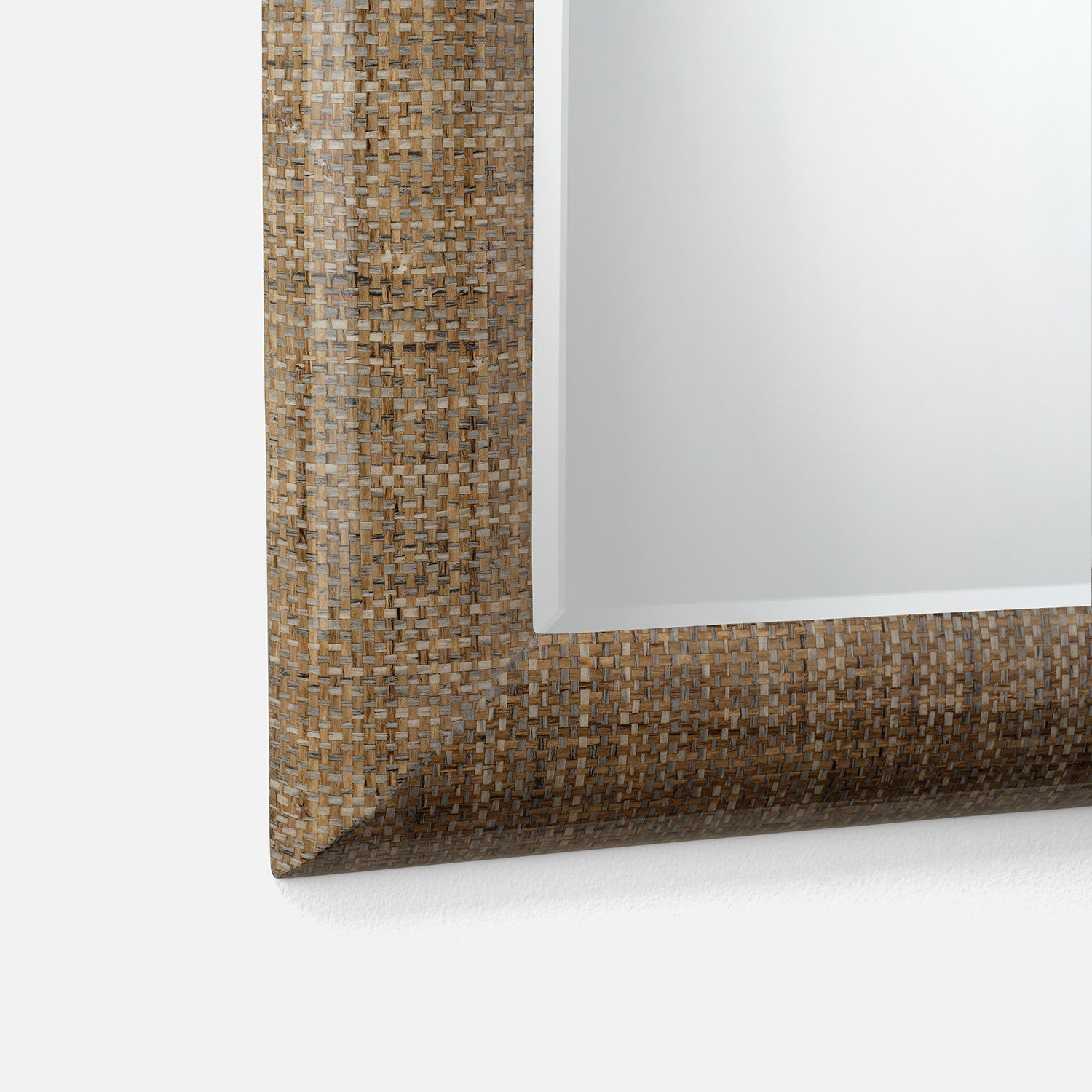Tilda Faux Rattan Mirror