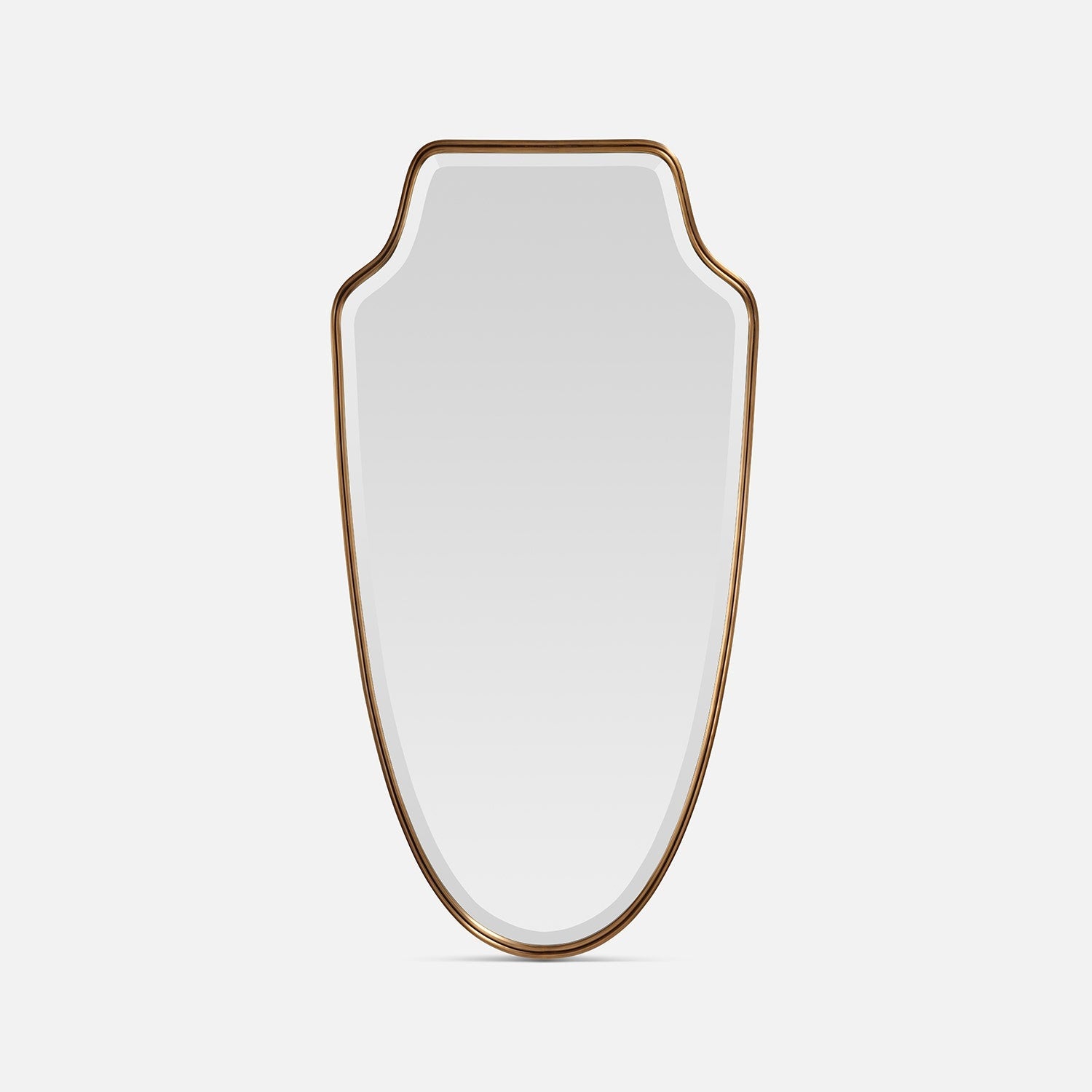Whitman Modern Metal Mirror