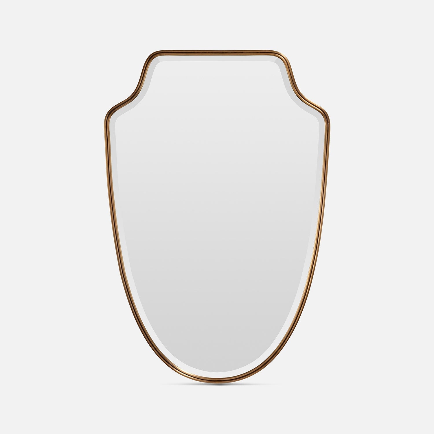 Whitman Modern Metal Mirror