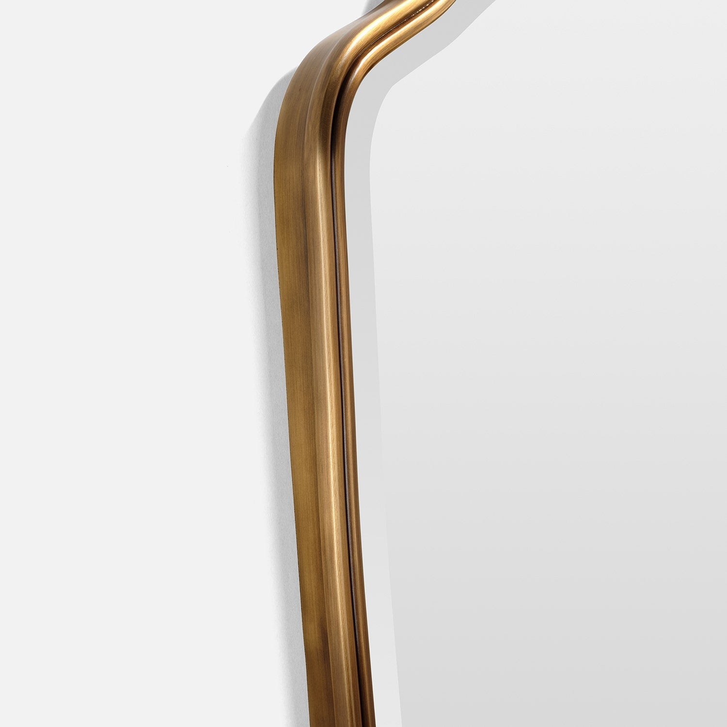 Whitman Modern Metal Mirror