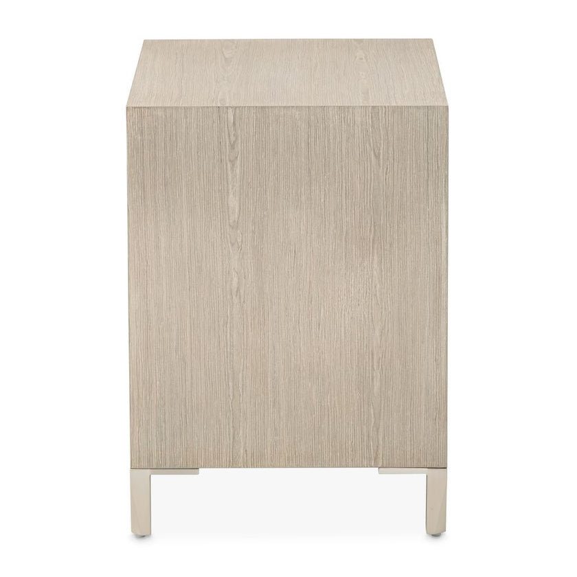 Michael Amini Lotus Bay Large Nightstand - Sand