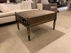 Maitland Smith Classic Ottoman Floor Sample