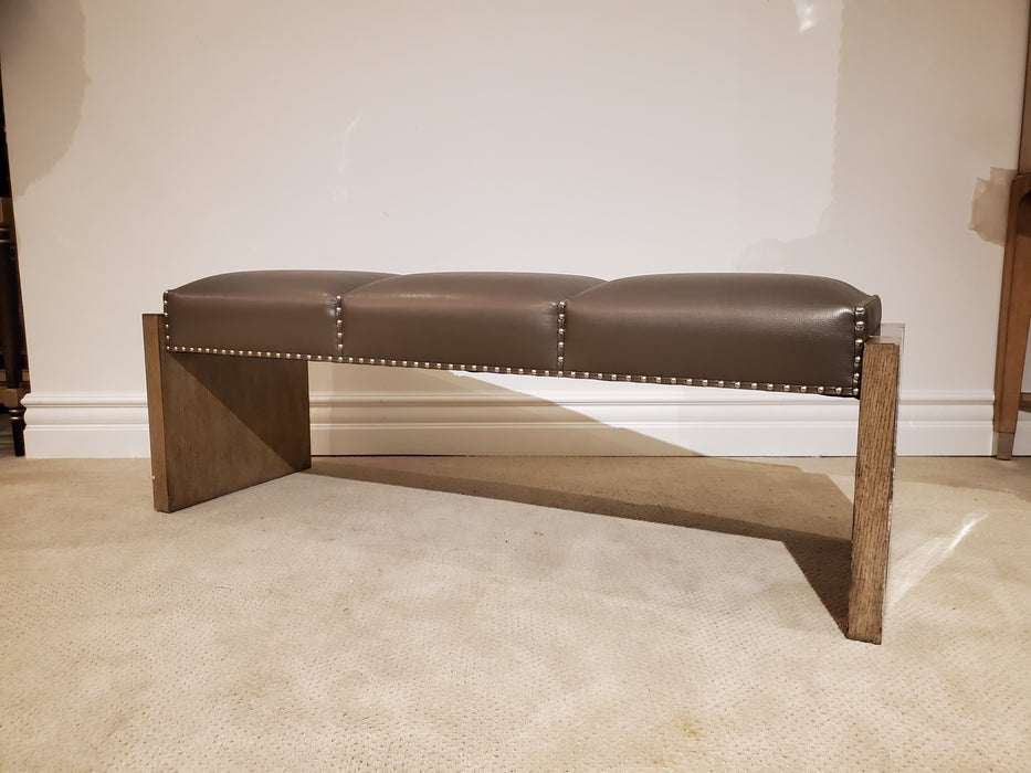 Marge Carson Haromony Bed Bench Floor Sample
