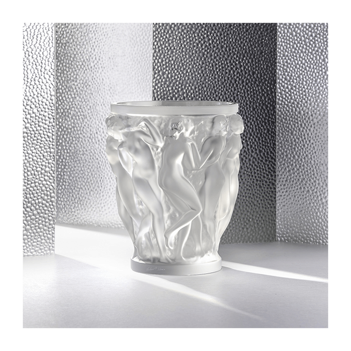 Lalique Bacchantes Clear Vase