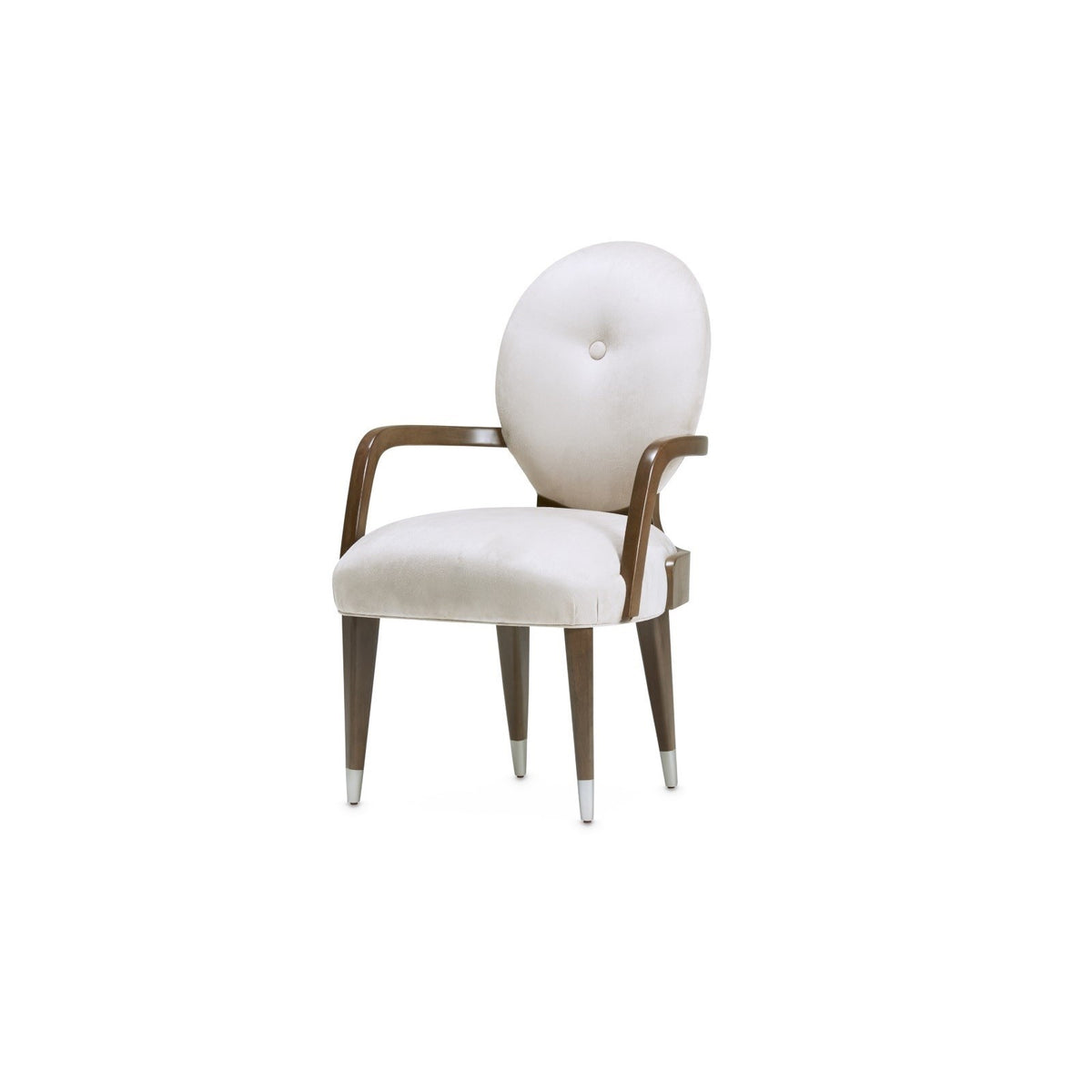 Michael Amini Roxbury Park Slate Dining Arm Chair - Set of 2
