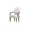 Michael Amini Roxbury Park Dining Arm Chair - Slate