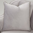 Michael Amini Roxbury Park Velvet Loveseat - Steel/Slate
