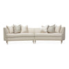 Michael Amini Malibu Crest 2-Piece Sofa - Pearl/Chardonnay