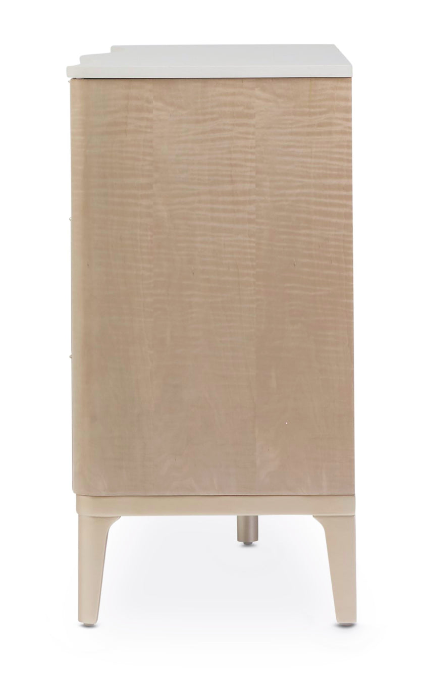 Michael Amini Malibu Crest Dresser - Blush