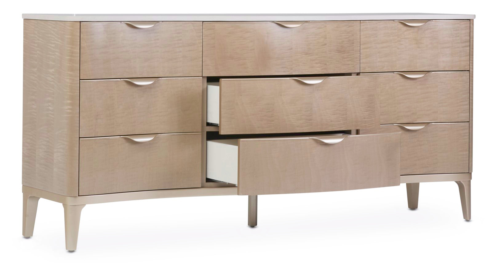 Michael Amini Malibu Crest Dresser - Blush