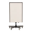 Michael Amini Belmont Place Swivel Desk Chair - Espresso