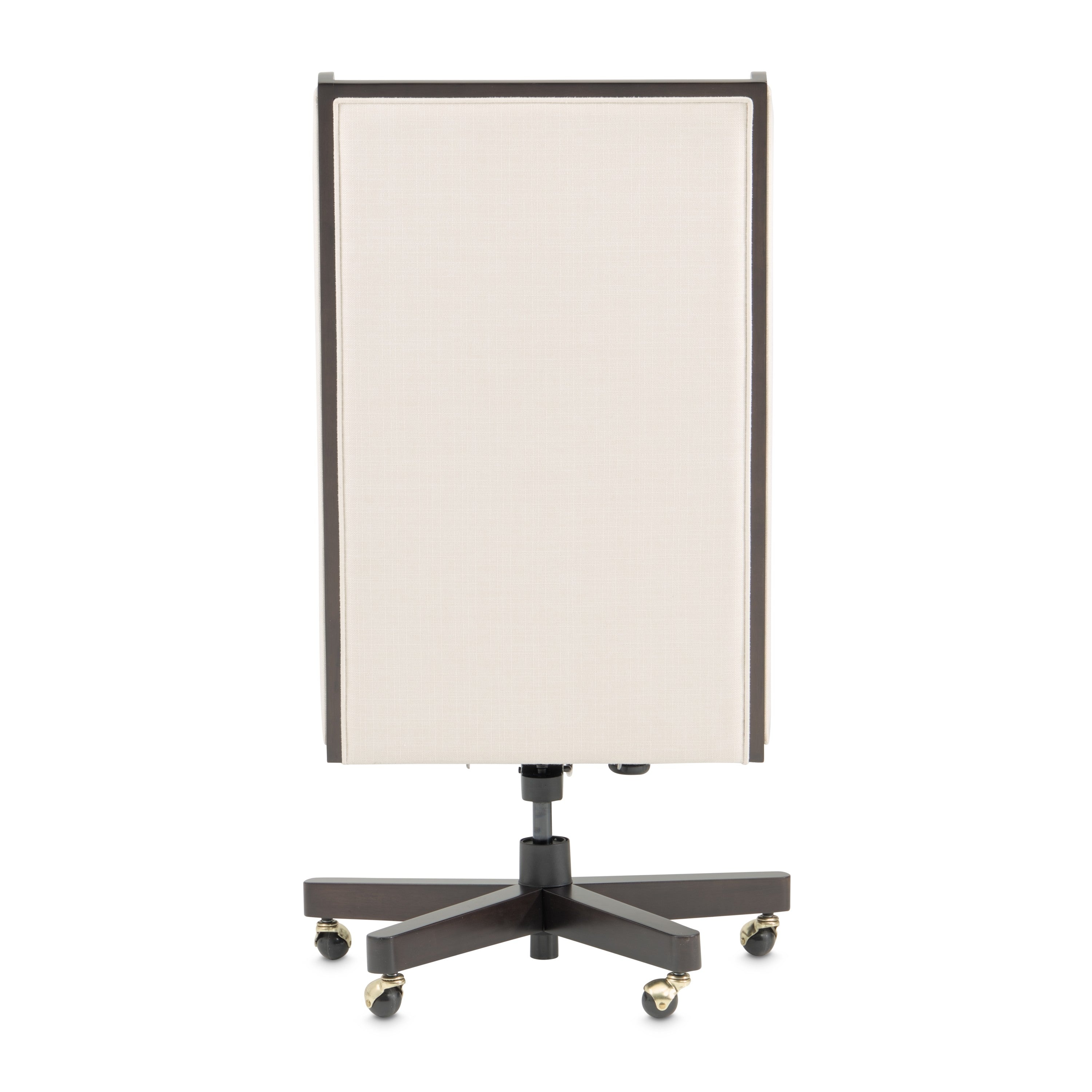 Michael Amini Belmont Place Swivel Desk Chair - Espresso
