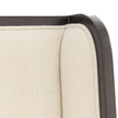 Michael Amini Belmont Place Swivel Desk Chair - Espresso
