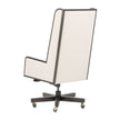 Michael Amini Belmont Place Swivel Desk Chair - Espresso