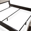 Michael Amini Paris Chic Tufted Sleigh Bed - Espresso