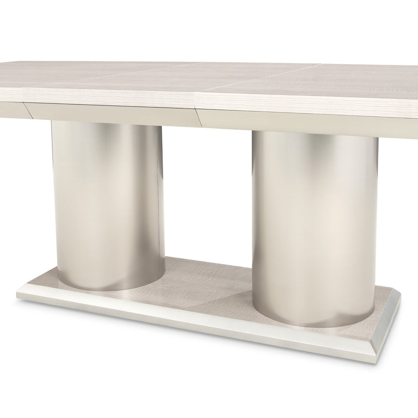 Michael Amini Marin Rectangular Dining Table - Greige