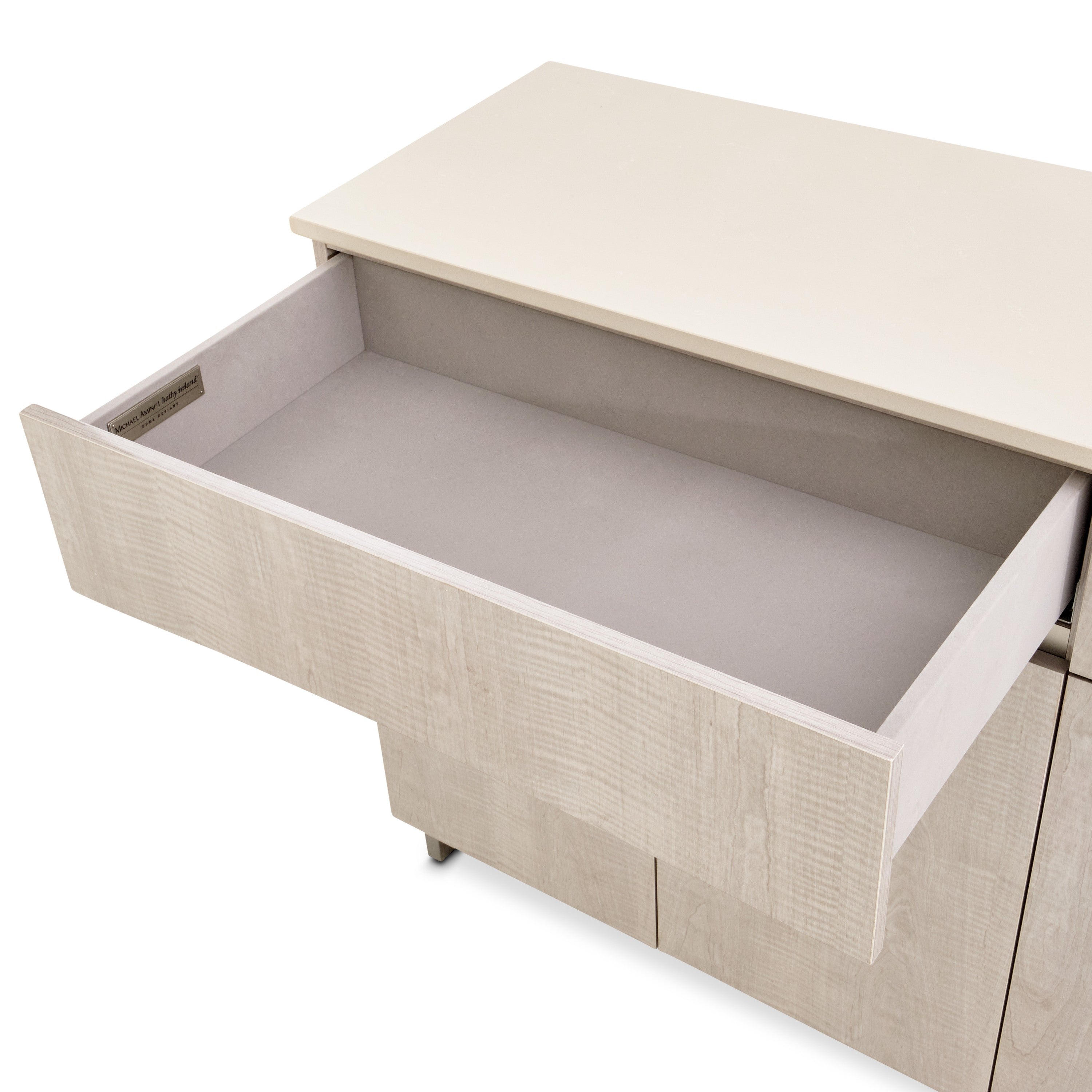 Michael Amini Marin Sideboard - Greige