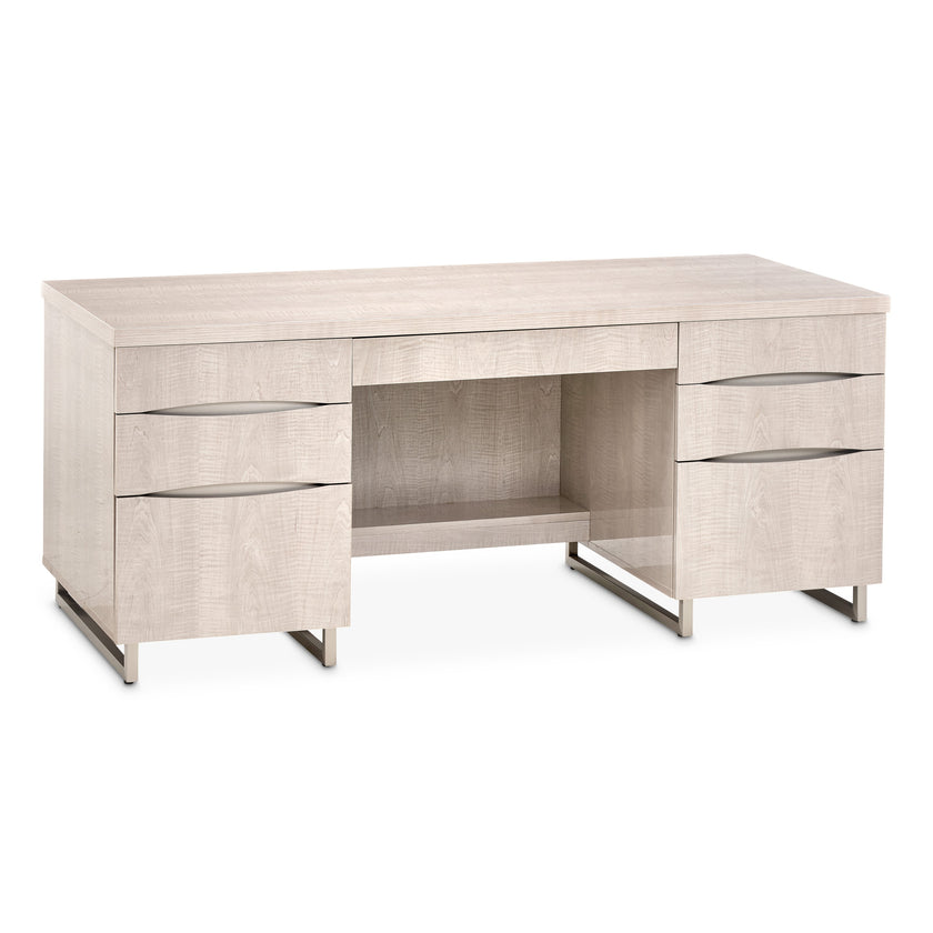 Michael Amini Marin Desk - Greige