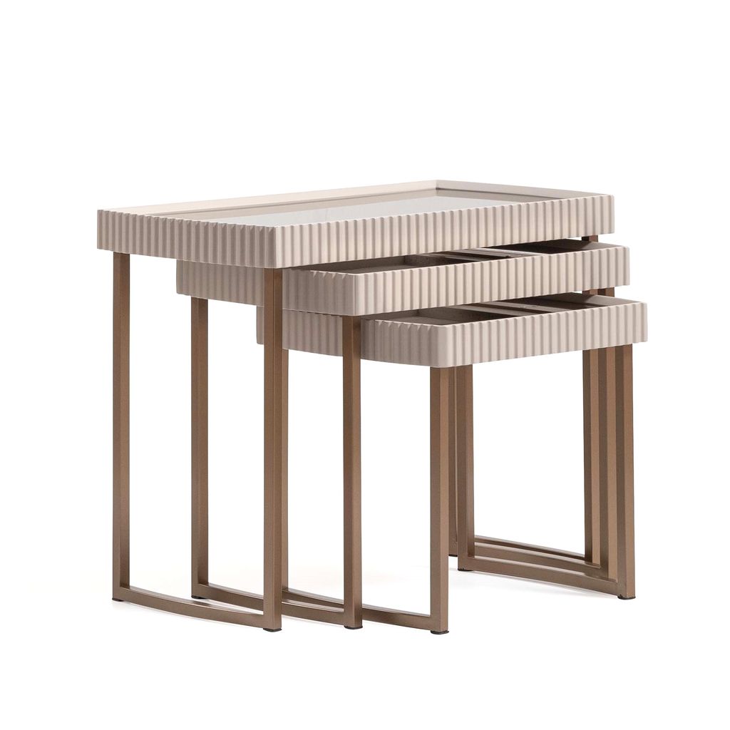 Michael Amini Lisbon Nesting Tables
