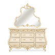 Michael Amini Platine de Royale Dresser with Mirror - Champagne