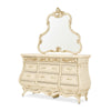 Michael Amini Platine de Royale Dresser with Mirror - Champagne
