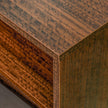 Michael Amini Kayner 1-Drawer Nightstand with LED Lights - Charcoal