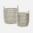 Alcoy Woven Storage Basket - Set of 2
